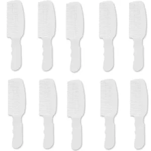 10 Units Wahl Flat Top Comb White #3329-100
