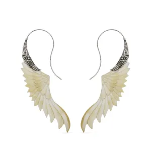 18g Freedom Ryder Mother of Pearl Silver Plated Earrings – Price Per 2