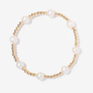 3mm Bead 8-Pearl Bracelet