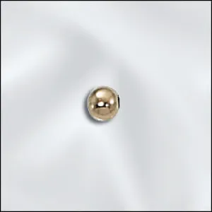 3mm LIGHTWEIGHT GF Round Bead