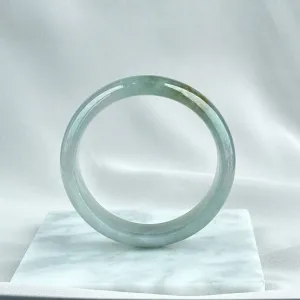 62639 59.5mm Spring Morning Glow Jadeite Bangle
