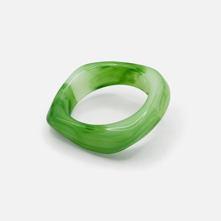 ACRYLIC BANGLE - KIWI
