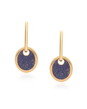 Ara Lapis Vermeil Hoops
