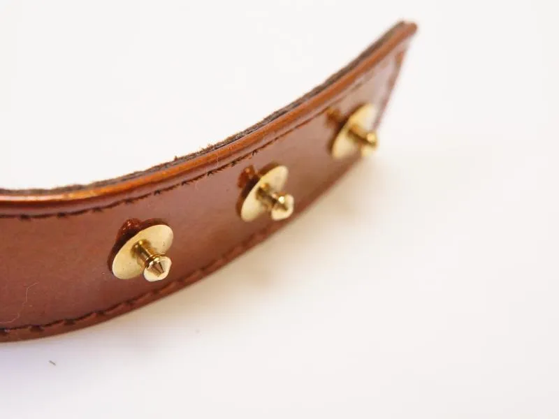 Authentic Pre-owned Louis Vuitton Vernis Leather Bronze LV Japan VIP Limited Bracelet Bangle 210691