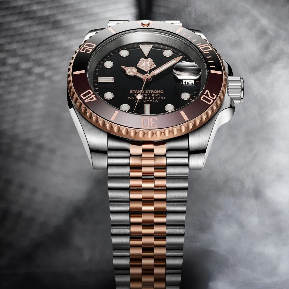 Automatic Men watch | Solid Steel | Megalith 8393M