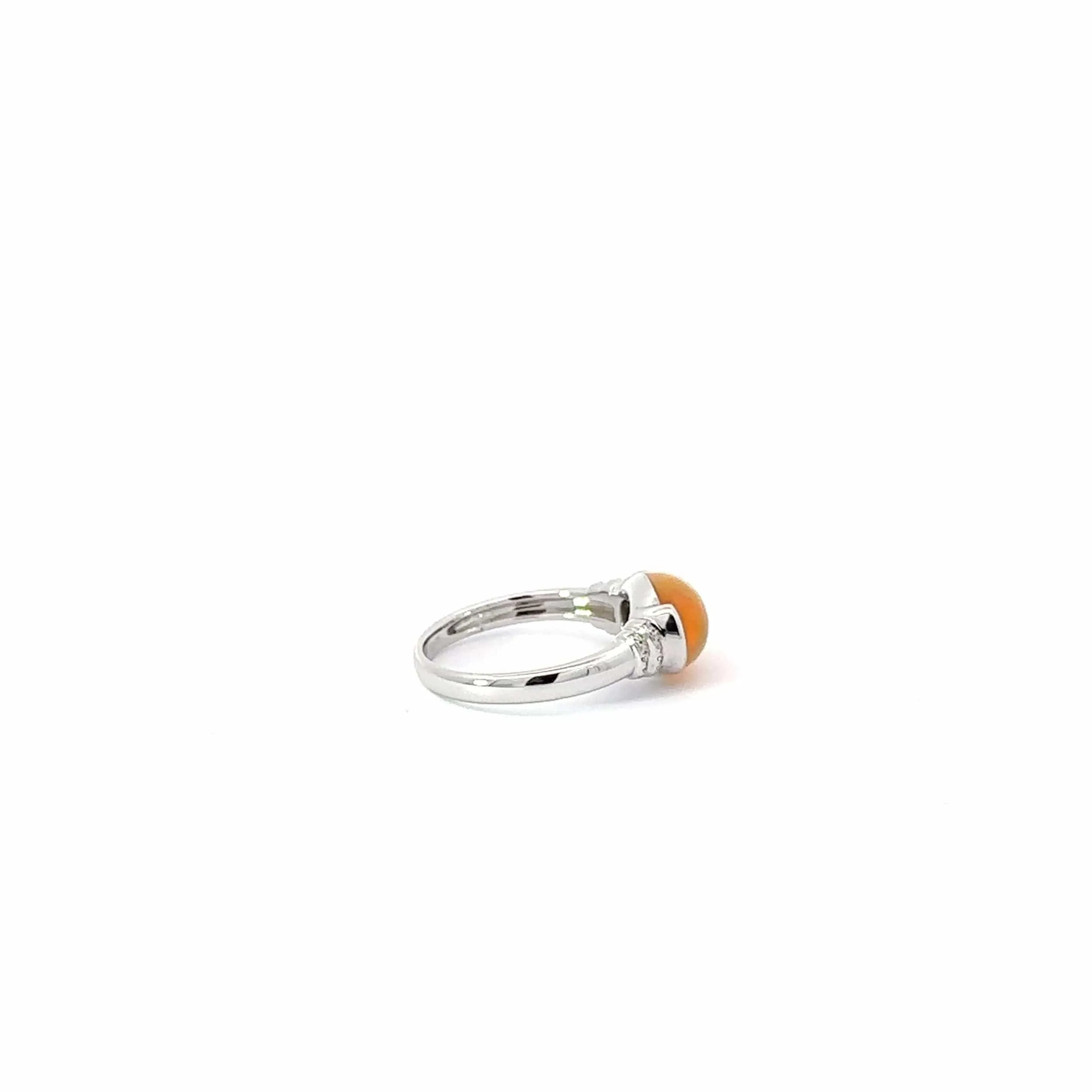 Baikalla™ "Charlotte" 18K Gold Ethiopian Opal Ring