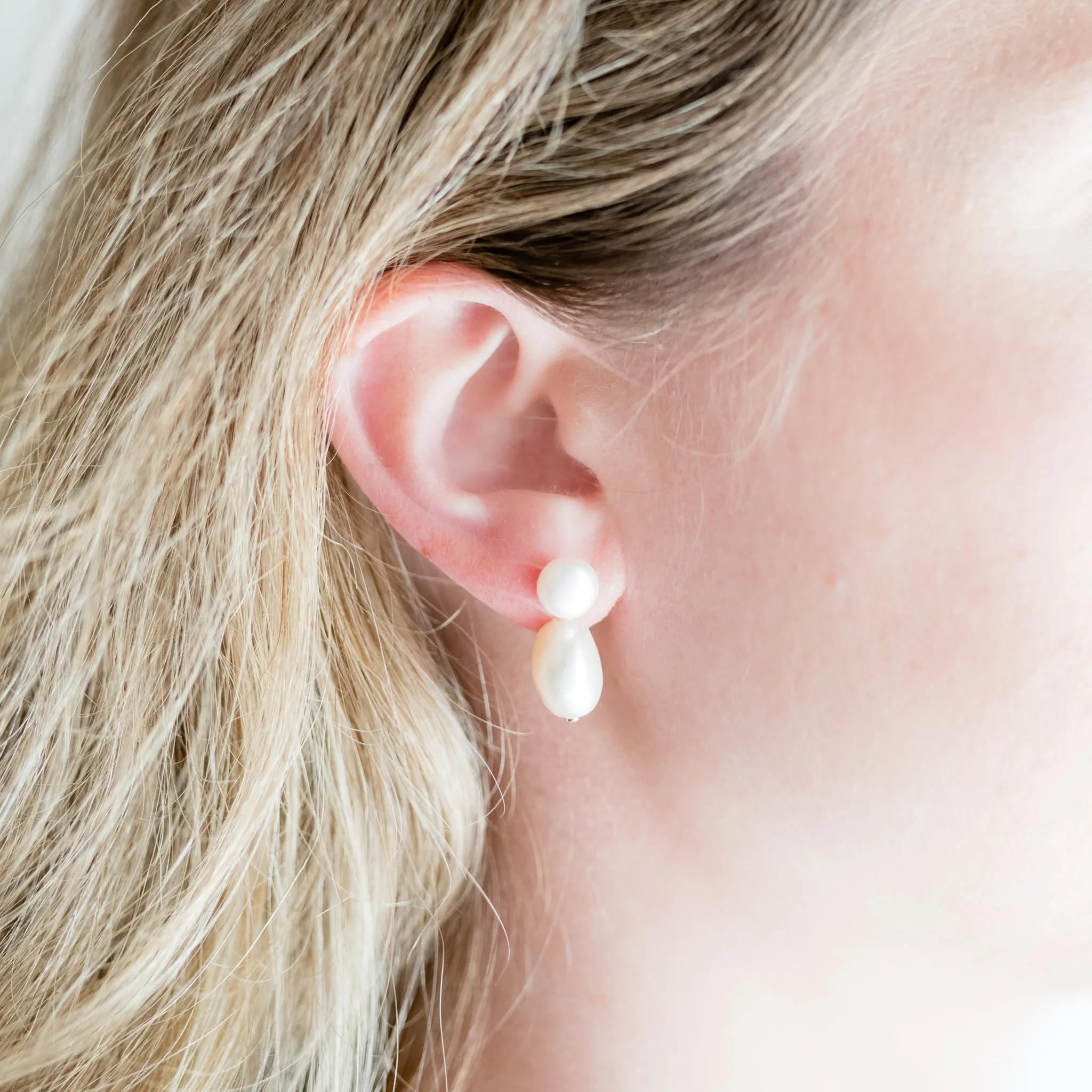 Baroque and Button Pearl Earrings | Timeless Style with Modern Flair | By Pearly Girls