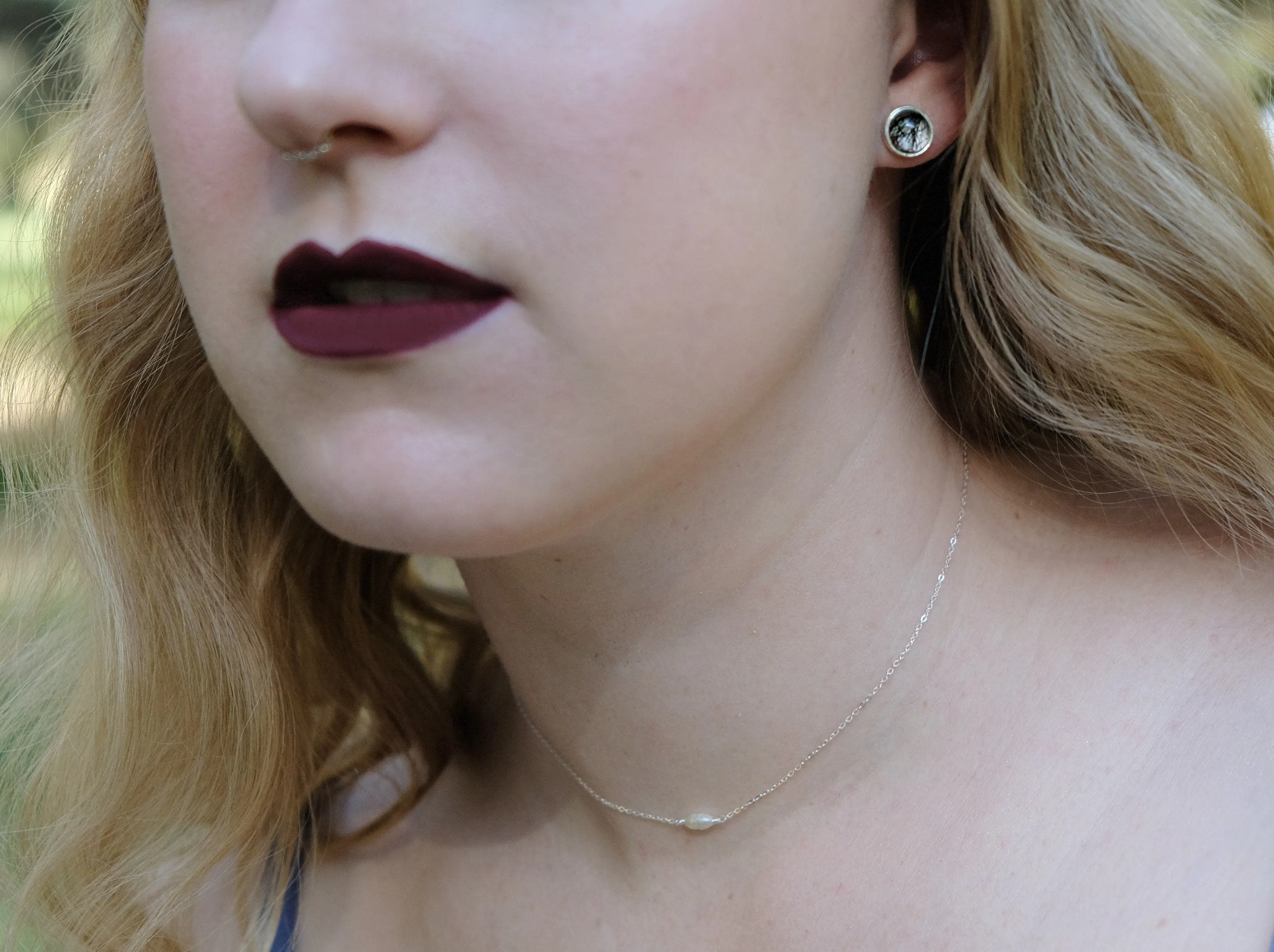 Black Rutilated Quartz Earrings