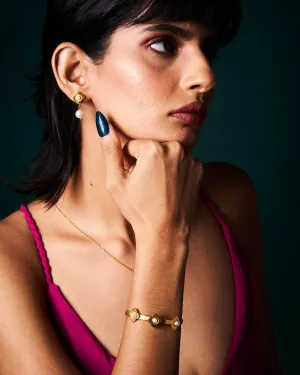 Chameli Jewellery Set - Mismatched Earrings   Long Necklace   Bracelet