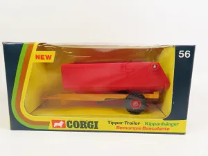 Corgi 56 Tipper Trailer, 99.9% Mint/Boxed!