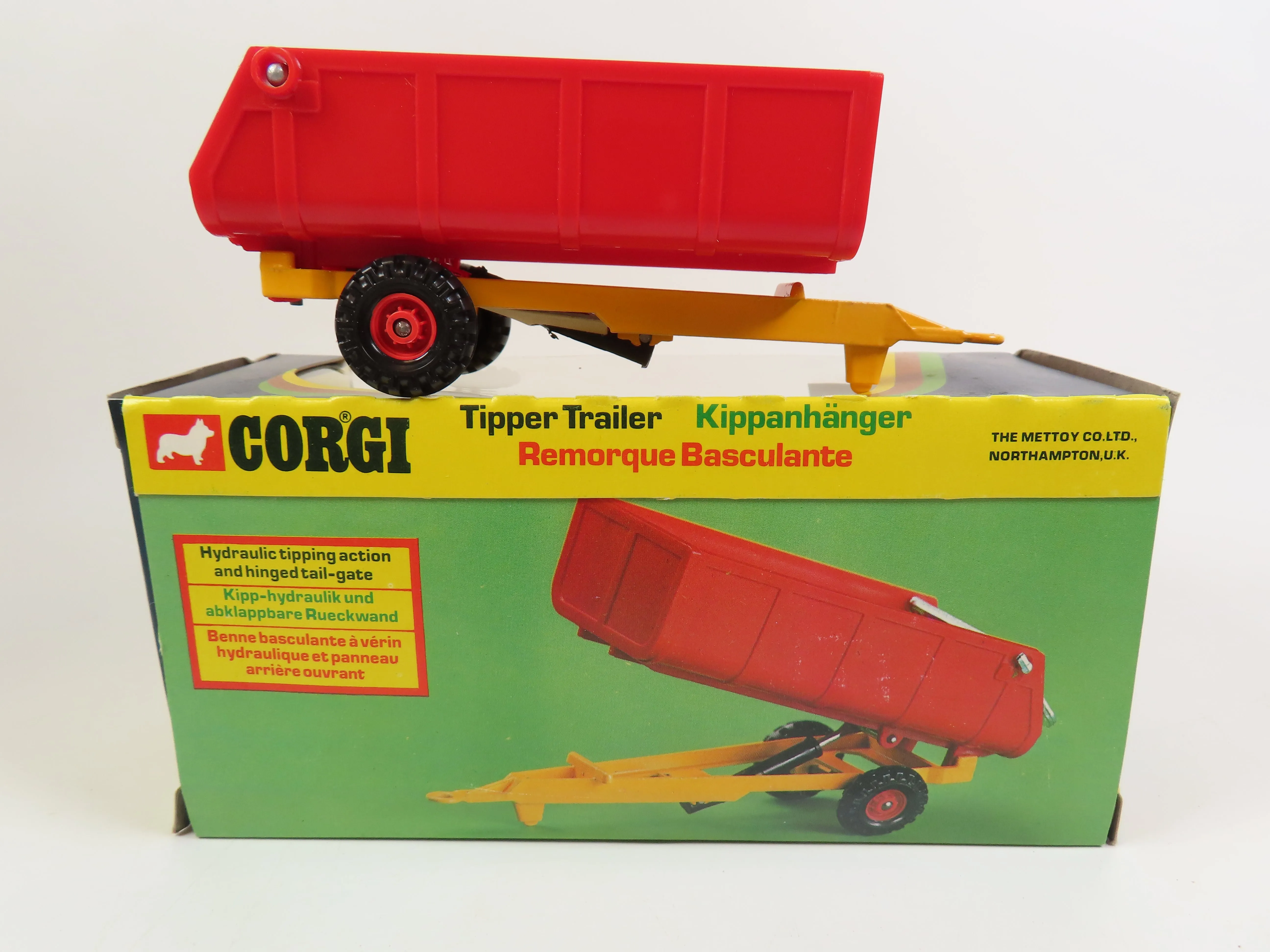 Corgi 56 Tipper Trailer, 99.9% Mint/Boxed!
