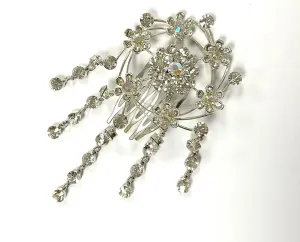 Crystal Drop Diamanté Hair Clip