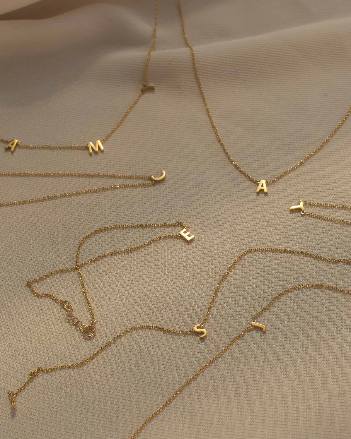 Custom Duo Initials Necklace