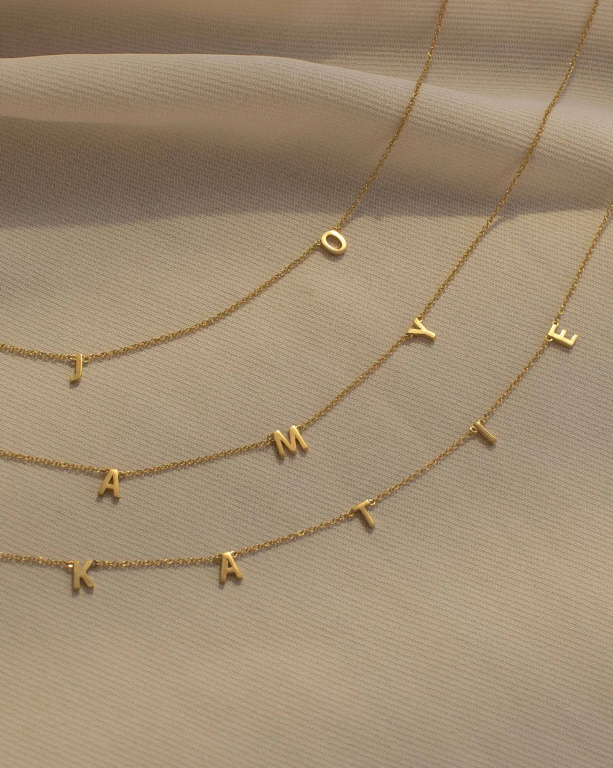 Custom Duo Initials Necklace