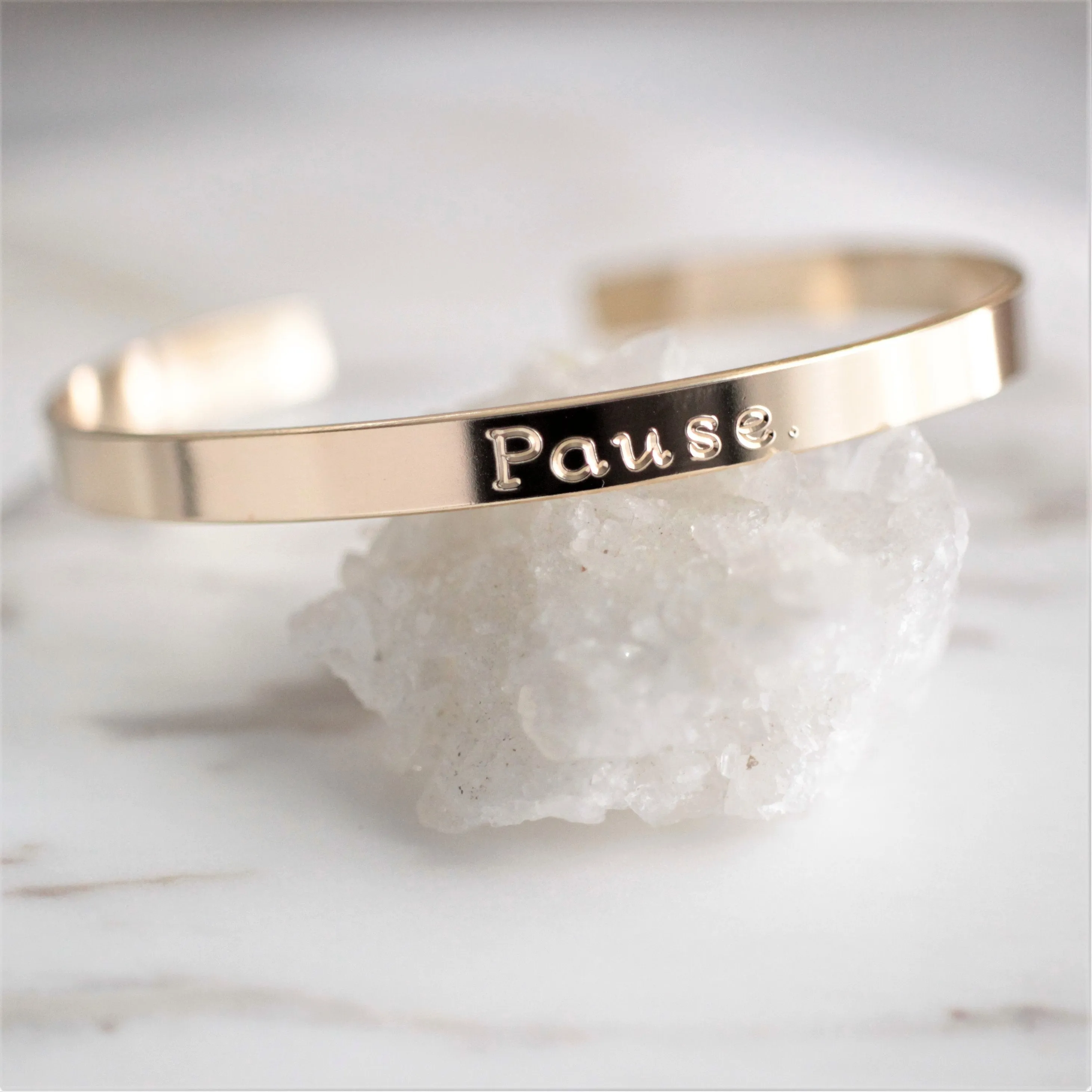 Custom Personalized Engraved Bangle