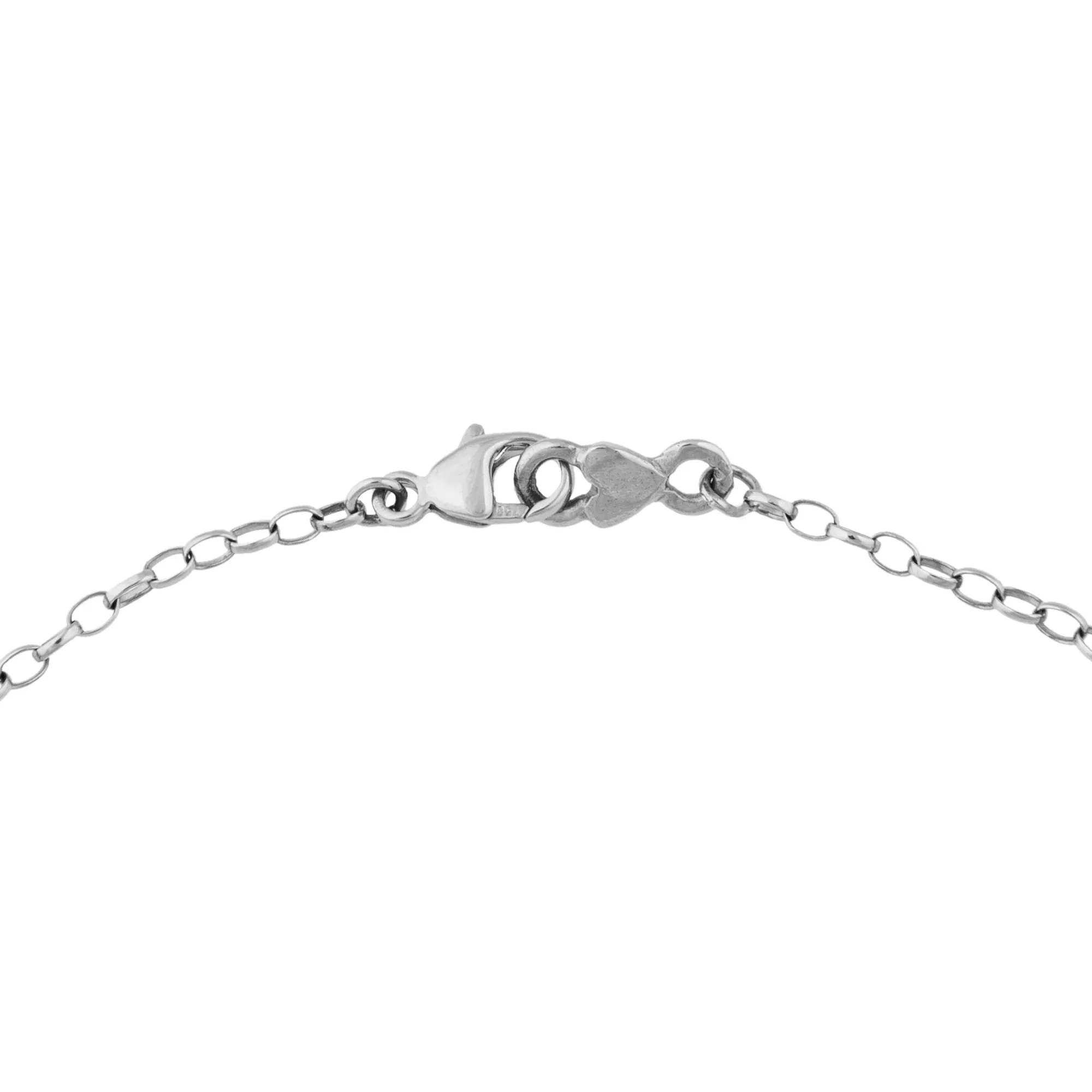 Diamond Love Letter & Amethyst Necklace