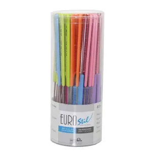 Eurostil Fluro Metail Tail Comb