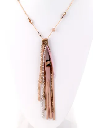 Feather Pendant Necklace