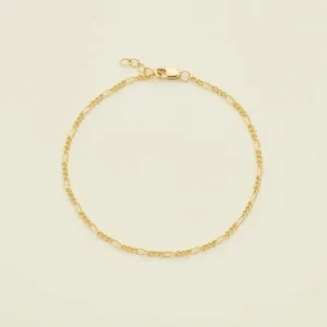 Figaro Chain Bracelet