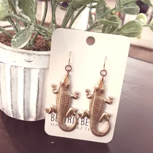 Gator Earrings