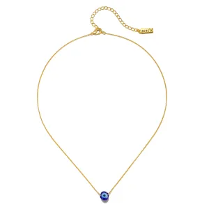 Glass Evil Eye Necklace
