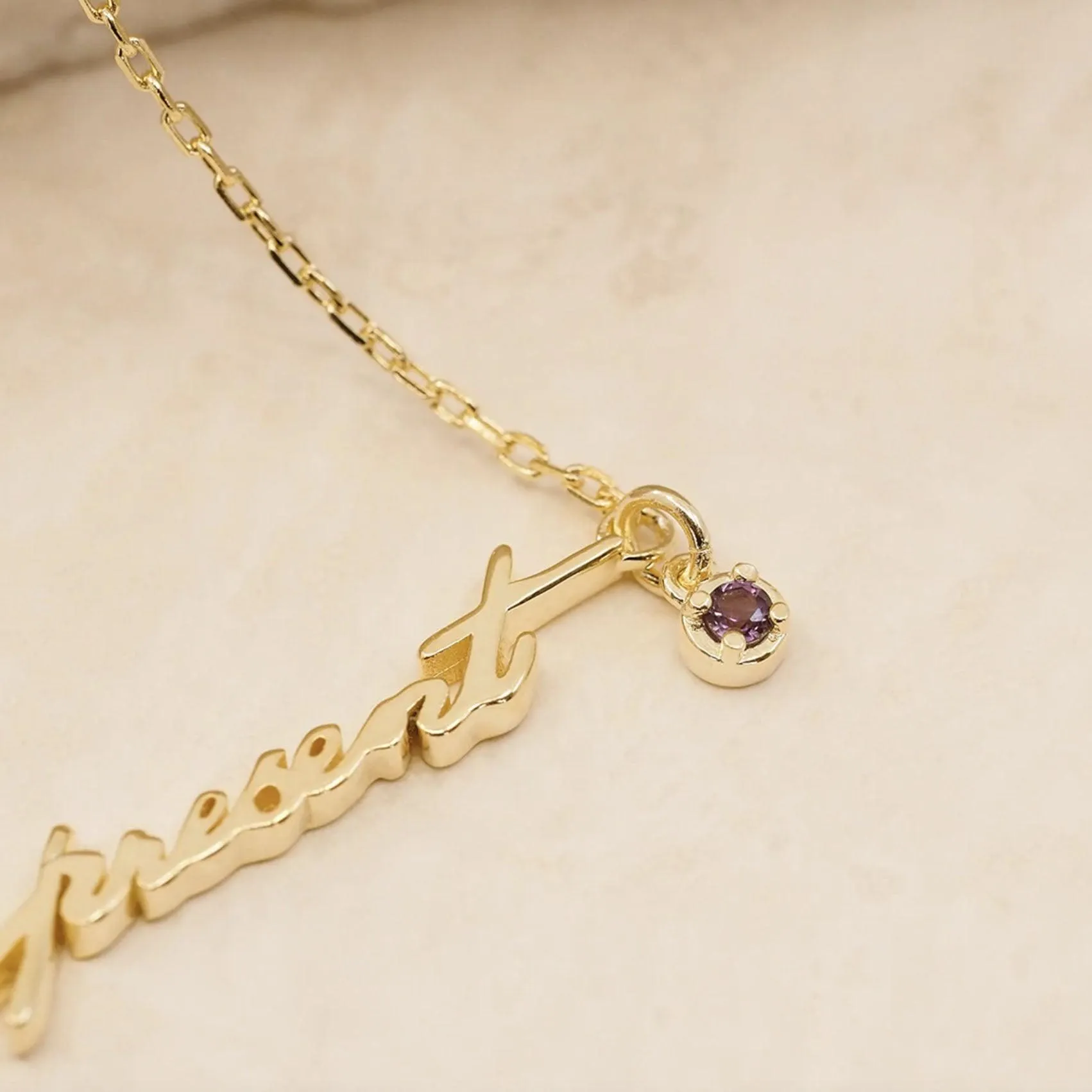 Gold Be Present Necklace