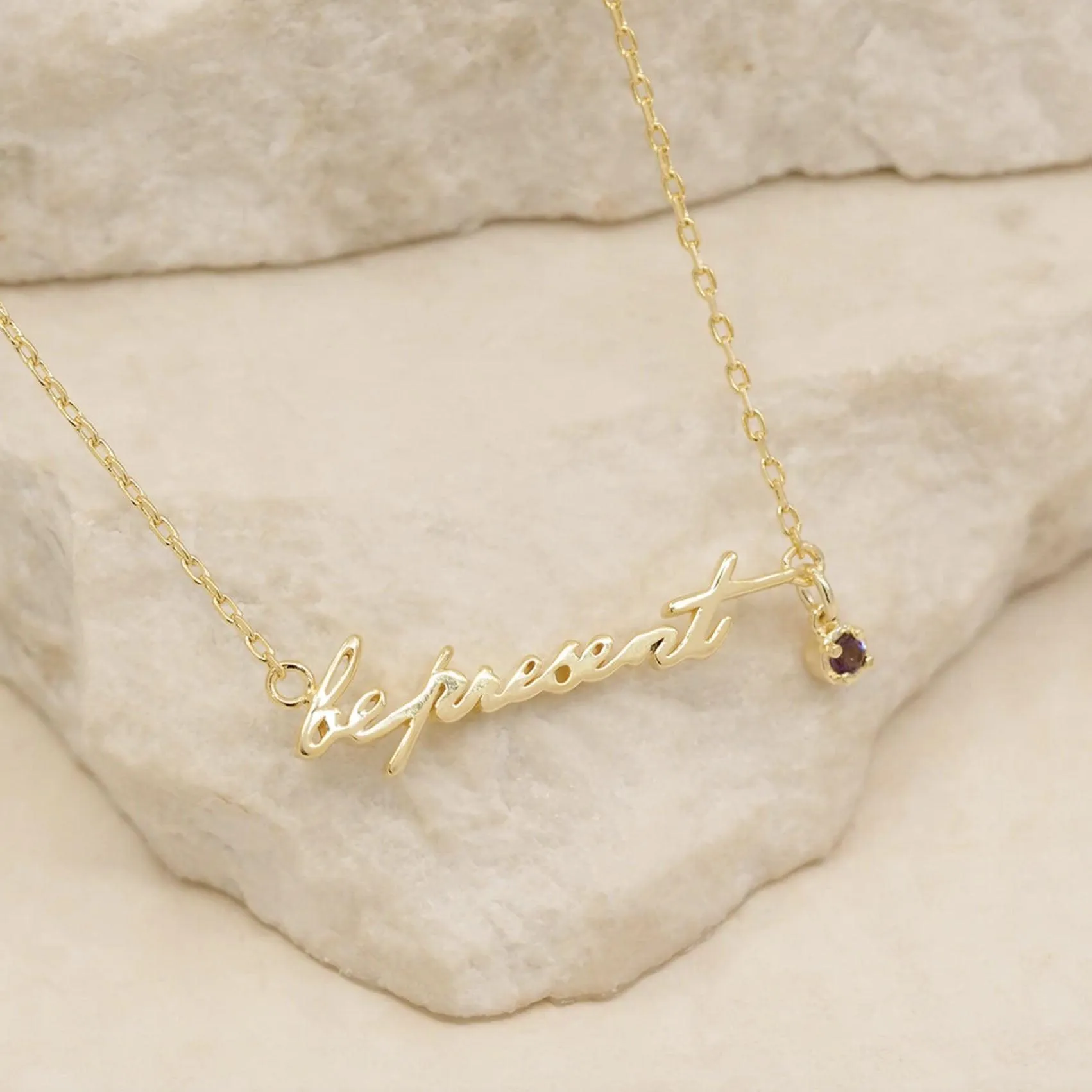 Gold Be Present Necklace