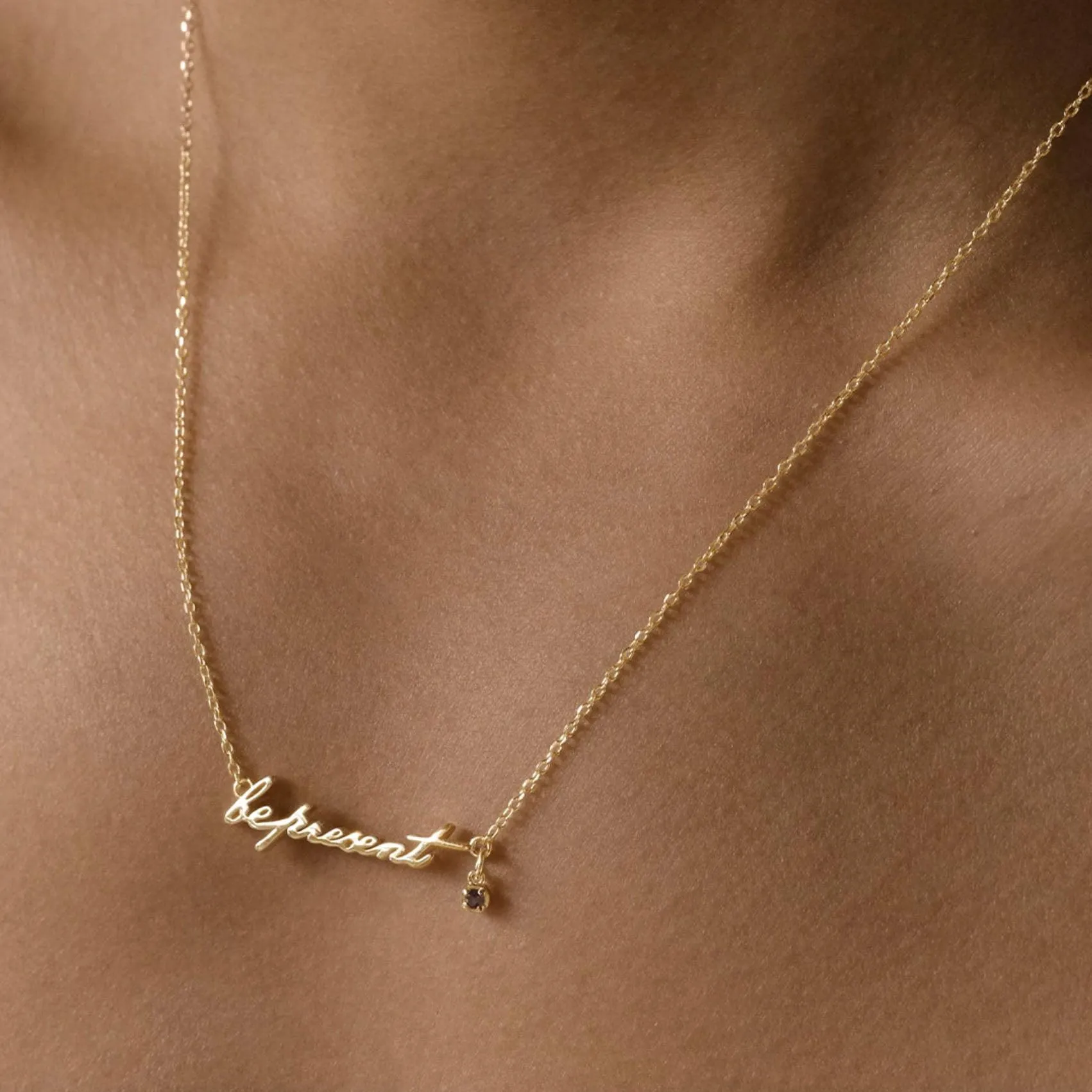 Gold Be Present Necklace