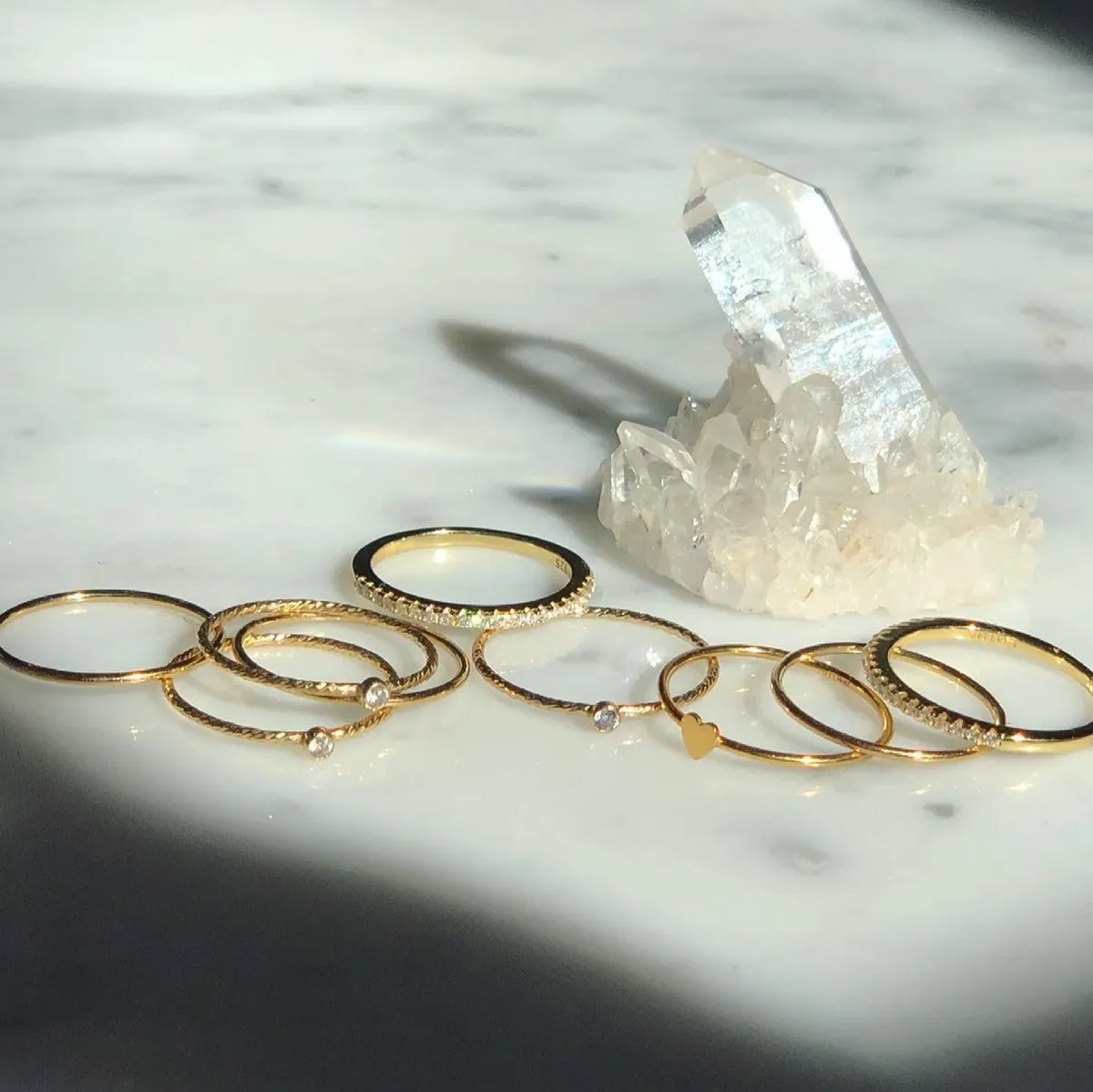 Gold Filled Delicate Glitz Ring