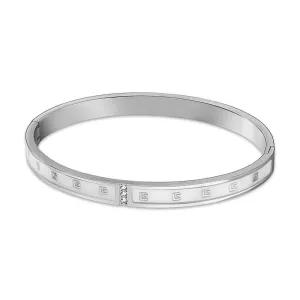 Grace Silver Toned Bangle