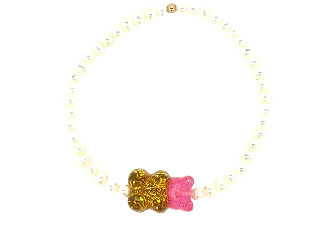 GUMMY BEAR OMBRE PEARL BRACELET