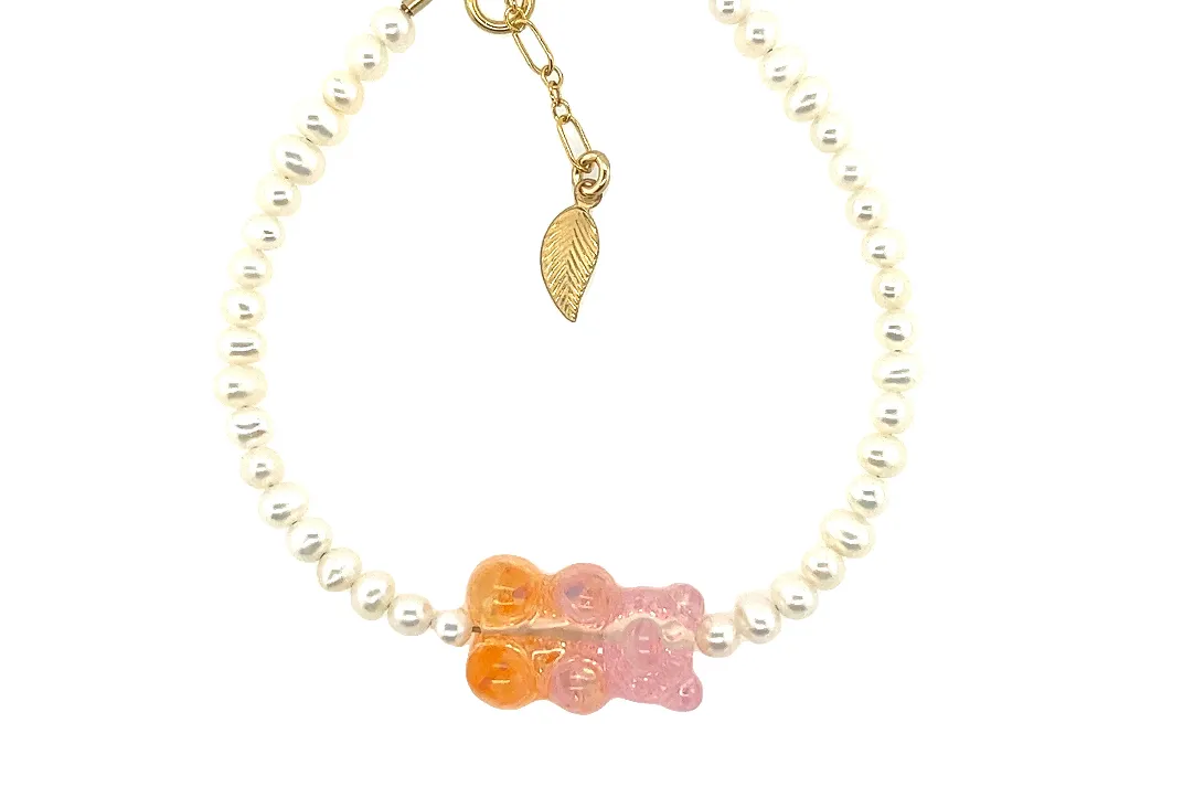 GUMMY BEAR OMBRE PEARL BRACELET