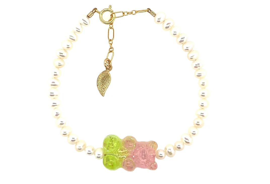 GUMMY BEAR OMBRE PEARL BRACELET