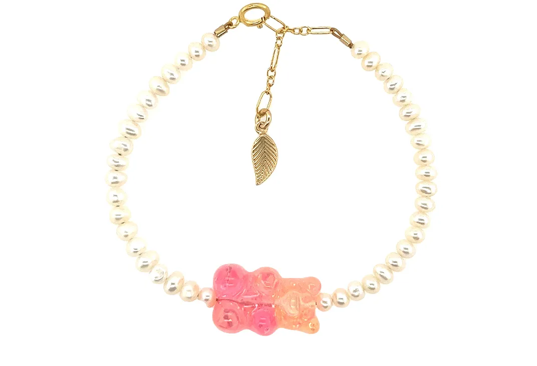 GUMMY BEAR OMBRE PEARL BRACELET