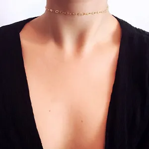 INFINITY CHOKER NECKLACE