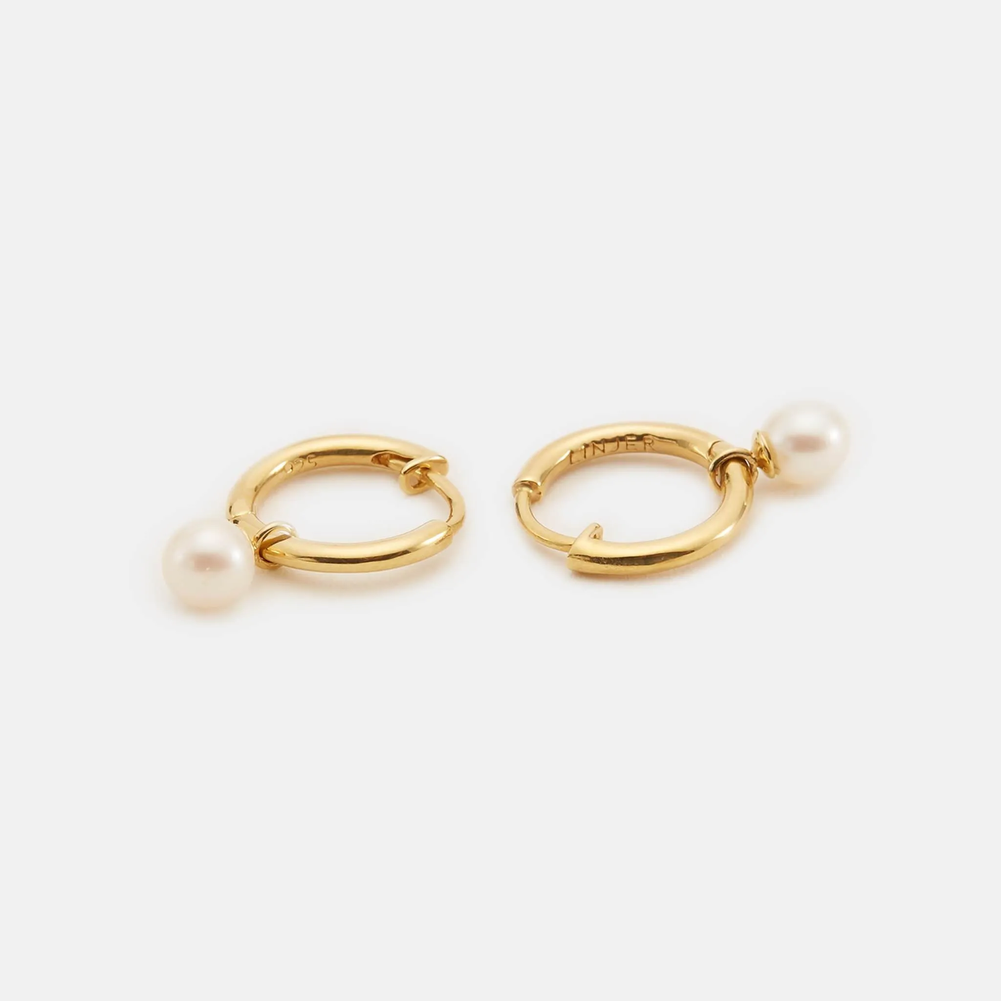 Kirsten Pearl Huggies Replacement Pearl (Gold Vermeil)