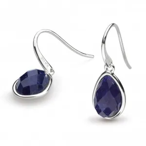 Kit Heath Coast Pebble Lapis Lazuli Drop Earrings 5180LP