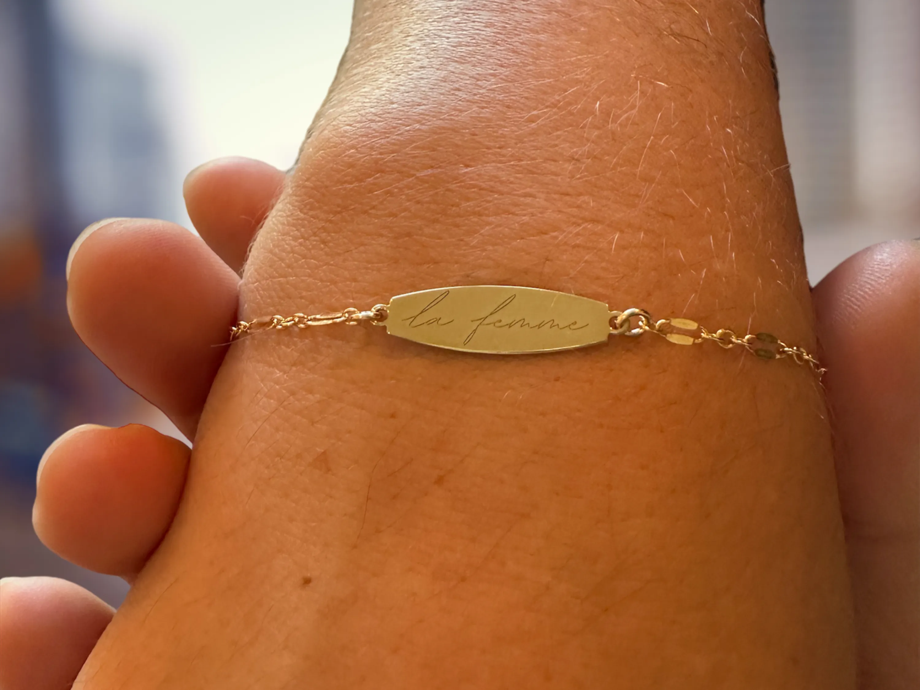 La Femme Gold Bracelet