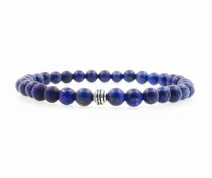 Lapiz Lazuli 6mm Beaded Bracelet