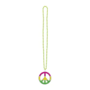 Large Peace Sign Necklace