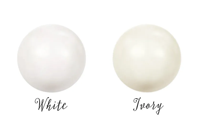 LENA Pearl Drop Back Necklace