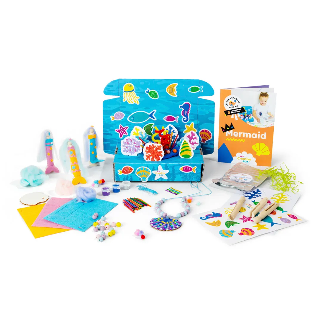 Little Learners Mermaid Mini Creative Kit