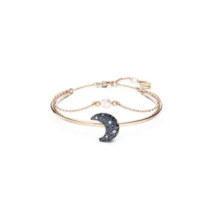 Luna Multicoloured Rose Gold-tone Plated Moon bangle 5671586