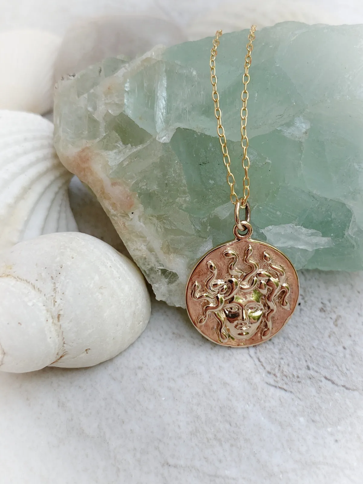 Medusa Medallion Necklace