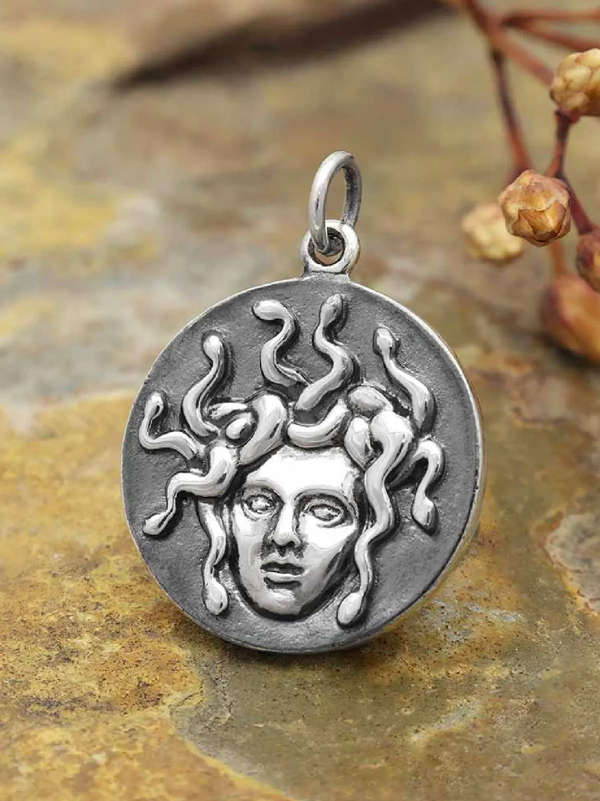 Medusa Medallion Necklace