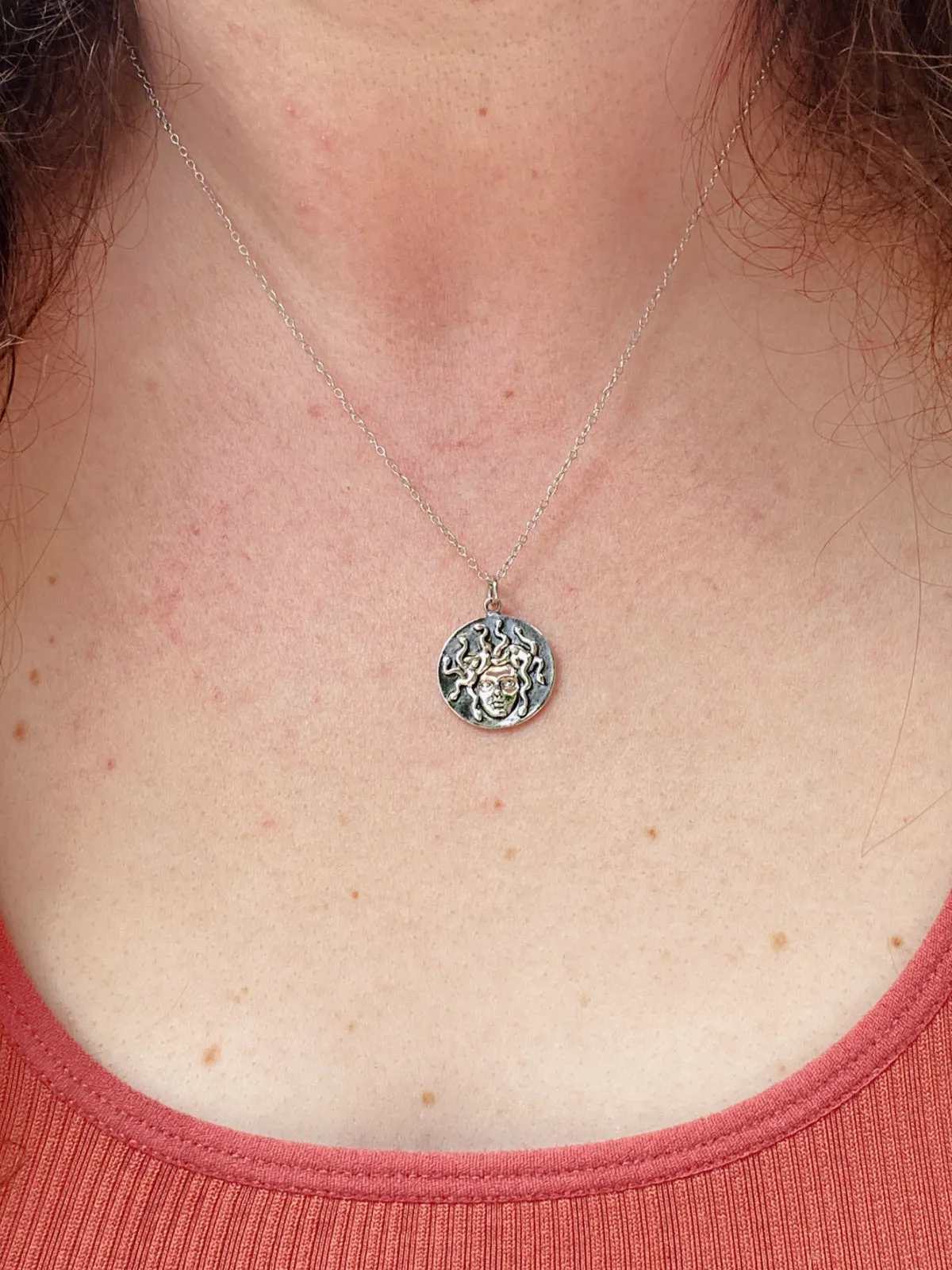 Medusa Medallion Necklace