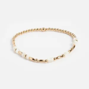 Morse Code Stretch Bracelet