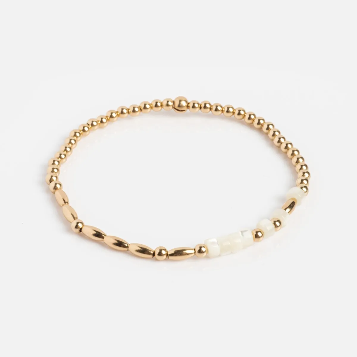 Morse Code Stretch Bracelet