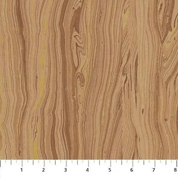 Northcott Artisan Spirit Sandscapes -Woodgrain in Caramel