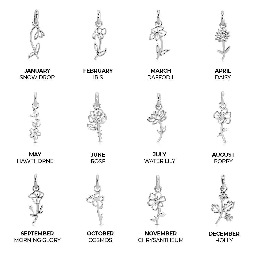 October Opal Birthstone Charm - Jewel Candle